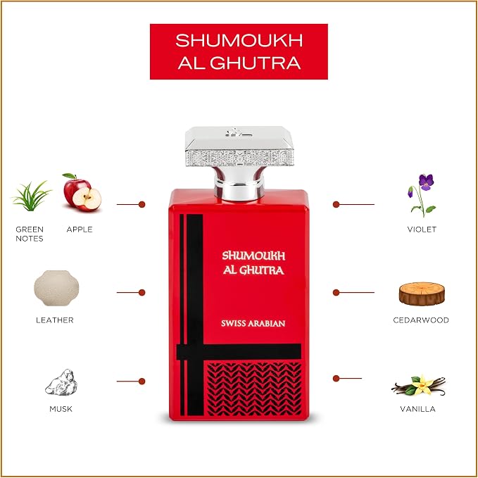 Swiss Arabian Shumoukh Al Ghutra For Men Eau De Parfum 100ml