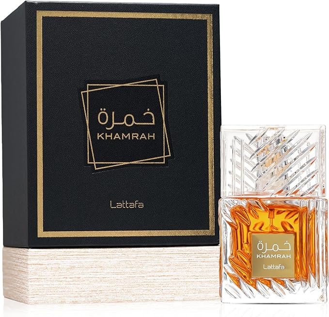 Lattafa Khamrah Lattafa EDP - Eau De Parfum Unisex 100ML | Natural Spray, Long-Lasting Scent, Unisex